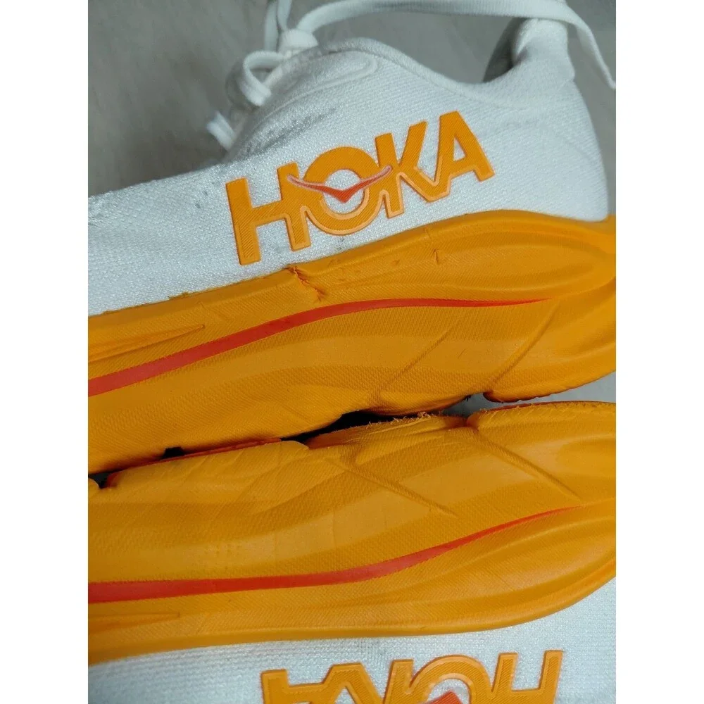 Size 8B- Hoka One One Clifton 10 Frost Orange Zest Women's Sneakers